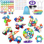 Playtastic 120 magnetische Bausteine, verschiedene Formen Playtastic Magnetische Bausteine