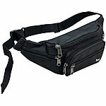 Xcase Bauch- und Gürteltasche mit 6 Reißverschlussfächern, wasserabweisend Xcase Bauchtaschen