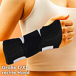 Speeron Leichte Passform-Handgelenkstütze, rechte Hand, Größe L/XL Speeron Handgelenkstützen