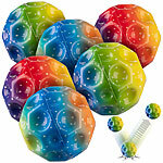 Playtastic 6er-Set Astro-Springbälle für Kinder, Ø 7 cm Playtastic Astrobälle