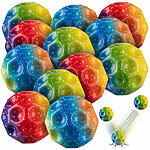 Playtastic 12er-Set Astro-Springbälle für Kinder, Ø 7 cm Playtastic Astrobälle