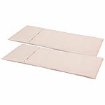 newgen medicals 2er-Set Körner-Wärmekissen für Mikrowelle, 100 % Weizen, 20 x 50 cm newgen medicals 