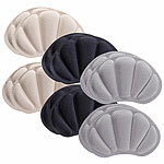 newgen medicals 6er-Set unsichtbare Fersenpolster, Memory-Foam,gegen Rutsche newgen medicals Fersenpolster