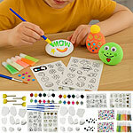 Playtastic 2er-Set Steine-Malsets mit je 10 Steinen und Nachtleuchtfarben Playtastic Steine-Malsets