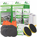 AGT Professional 2er-Set Scheinwerfer-Aufbereitungs-Set für matte und blinde Scheinwerf AGT Professional Scheinwerfer-Aufbereitungssets