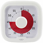 infactory Visueller 60-Minuten-Timer für Kinder und Erwachsene, weiß infactory Visuelle 60-Minuten-Timer
