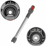 Sichler Haushaltsgeräte Teleskoprohr für Dyson-Akku-Staubsauger V7/V8/V10/V11/V15/SV10/SV11 Sichler Haushaltsgeräte Ersatz-Teleskoprohre für Dyson-Akku-Staubsauger