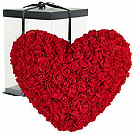 infactory Rosenherz inklusive Geschenkbox, 32 cm infactory Rosenherzen