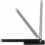 Lunartec 2er-Set Aluminium-Akku-Schreibtischleuchte, CCT, 280 lm, USB, schwarz Lunartec Aufladbare Alu-Tischlampen mit CCT