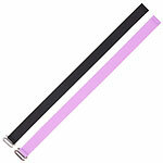 PEARL 2er-Set Universal-Finger-Handyhalterung, Silikon, schwarz+lila, 200 mm PEARL Universal-Finger-Handyhalterungen