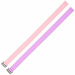 PEARL 2er-Set Universal-Finger-Handyhalterung, Silikon, pink + lila, 230 mm PEARL Universal-Finger-Handyhalterungen