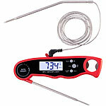 Rosenstein & Söhne Digitales Fleischthermometer mit doppelter Sonde und Alarmfunktion Rosenstein & Söhne Fleischthermometer