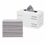Rosenstein & Söhne 2er-Set Boxen mit je 20 Tüchern für Auto und Haushalt, 25 x 25 cm Rosenstein & Söhne Mikrofaser-Reinigungstücher