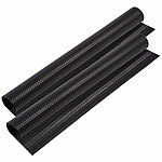 Rosenstein & Söhne 2er-Set Schubladen-Antirutschmatte,lebensmittelecht,50x150cm,schwarz Rosenstein & Söhne Schubladen-Antirutschmatten, lebensmittelecht, spülmaschinengeeignet, kälteresistent
