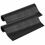 Rosenstein & Söhne 2er-Set Schubladen-Antirutschmatte,lebensmittelecht,30x150cm,schwarz Rosenstein & Söhne Schubladen-Antirutschmatten, lebensmittelecht, spülmaschinengeeignet, kälteresistent