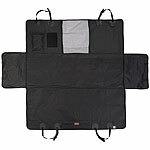 Lescars Auto-Schondecke für Hunde, Seitenschutze, Sichtfenster, für Rücksitz Lescars Auto-Schondecke für Hunde