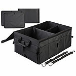 Lescars Kofferraum-Organizer mit Fächern und Deckel, 65 Liter, Anti-Rutsch Lescars Kofferraum-Organizer mit Fächern 