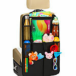 Lescars Auto-Rücksitz-Organizer, 8 Taschen, Fach für Tablet-PC bis 28 cm/11" Lescars 