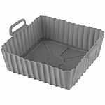 Rosenstein & Söhne 3er-Set Silikonformen für Heißluftfritteusen, wiederverwendbar Rosenstein & Söhne Silikonformen für Heißluftfritteuse