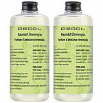 PEARL 2er-Set Raumduft-Nachfüllflaschen, Zitronengras-Duft, 2x 500 ml PEARL Raumduft-Nachfüllflaschen 