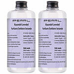 PEARL 2er-Set Raumduft-Nachfüllflaschen, Lavendel-Duft, 2x 500 ml PEARL Raumduft-Nachfüllflaschen 