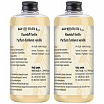 PEARL 2er-Set Raumduft-Nachfüllflaschen, Vanille-Duft, 2x 500 ml PEARL Raumduft-Nachfüllflaschen 