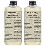 PEARL 2er-Set Raumduft-Nachfüllflaschen, Sandelholz-Duft, 2x 500 ml PEARL Raumduft-Nachfüllflaschen 