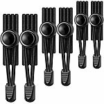 Speeron 8er-Set elastische Schnürsenkel mit Schnellverschluss, schwarz Speeron Schnürsenkel mit Schnellverschluss 