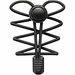 Speeron 4er-Set elastische Schnürsenkel mit Schnellverschluss, 120 cm, schwarz Speeron Schnürsenkel mit Schnellverschluss 