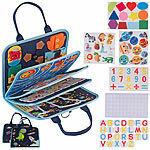 Playtastic Kinder-Motorik-Spielbuch mit 8 Seiten, 5 Motivkarten und Zubehör Playtastic Kinder-Motorik-Spielbücher mit 3D-Motiven und Spiel-Zubehör