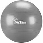 newgen medicals 2er-Set Sitz- und Gymnastikbälle, auch für Yoga, Anti-Platzen, 75 cm newgen medicals Sitz- und Gymnastikbälle auch für Yoga, Anti-Platzen