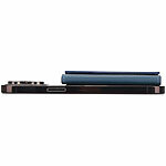 Xcase 2er-Set Kartenhalter & Geldbörse für iPhone, MagSafe, 4 Karten, blau Xcase Kartenhalter-Wallet für iPhone mit MagSafe, klappbar, für 3 Karten