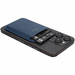 Xcase 2er-Set Kartenhalter für iPhone, MagSafe-kompatibel, baltischblau Xcase 