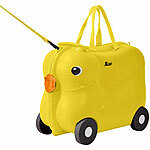 Xcase Set aus Kinder-Aufsitzkoffer und Rucksack, Motiv "Küken", gelb Xcase 2er-Sets: Kinderkoffer zum Draufsitzen und passender Rucksack, Duck