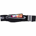 Xcase Laufgürtel für Handy, Hüfttasche, 2 Reißverschlusstaschen, Größe L Xcase Laufgürtel für Handys, Hüfttaschen, 2 Reißverschlusstaschen