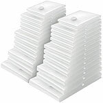 PEARL 2er-Set Vakuumbeutel-Set für Kleidung,wiederverwendbar, 30 Beutel PEARL Vakuum-Kleiderbeutel für Staubsauger-Kompression