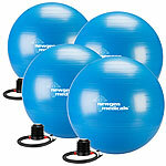 newgen medicals 4er Set Sitz- und Gymnastikball, auch für Yoga, Anti-Platzen, 65 cm newgen medicals Sitz- und Gymnastikbälle auch für Yoga, Anti-Platzen