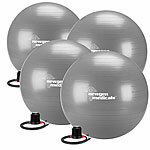 newgen medicals 4er Set Sitz- und Gymnastikball, auch für Yoga, Anti-Platzen, 75 cm newgen medicals Sitz- und Gymnastikbälle auch für Yoga, Anti-Platzen