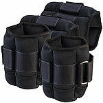 PEARL sports 4er-Set verstellbare Gewichtsmanschetten für Knöchel PEARL sports Gewichtsmanschetten