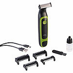 Sichler Men's Care Akku-Rasierer und -Trimmer mit 4 Kammaufsätzen, 500 mAh, USB Sichler Men's Care Hybrid Trimmer-Rasierer
