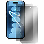 Somikon 2er-Set Schutzfolien aus gehärtetem Glas, kompatibel mit iPhone 15Plus Somikon Schutzfolien aus gehärtetem Glas mit Anti-Spy-Schutz für iPhone, inkl. Installations-Werkzeug