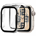 Xcase 2er-Set Glas-Displayschutz für Apple Watch Series SE (40 mm) Xcase