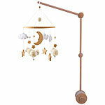 Playtastic Baby-Mobile mit Sternen, Wolken und Schafen &Holz Baby Mobile Halterun Playtastic Baby-Mobiles 