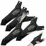 PEARL 2 Paar Handschuhe mit Akku-LED-Licht, wiederaufladbar, Einheitsgröße PEARL LED-Handschuhe 