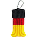 Xcase Smartphone-Socke "Deutschland" mit Karabiner, für Geräte bis ca. 4" Xcase Deutschland-Fan-Artikel