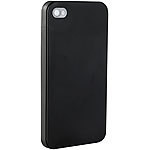 Xcase Ultradünne Schutzhülle für iPhone 4/4s, schwarz, 0,3 mm Xcase Schutzhüllen für iPhones 4/4s