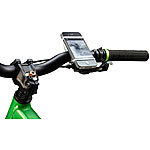 Callstel Universal-Fahrradhalterung für Smartphones und Handys Callstel Fahrrad-Halterungen für iPhones & Smartphones