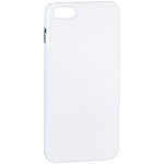Xcase Ultradünnes Schutzcover für iPhone 5/5s/SE, weiß, 0,3 mm Xcase