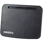 PEARL Ablage mit Smartphone- und Tablet-Halterung PEARL Tablet-St&auml;nder