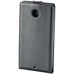 Xcase Stilvolle Klapp-Schutztasche für Google Nexus 6, schwarz Xcase Schutzhüllen (Smartphone)
